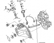 Корпус КПП Geely MK Cross